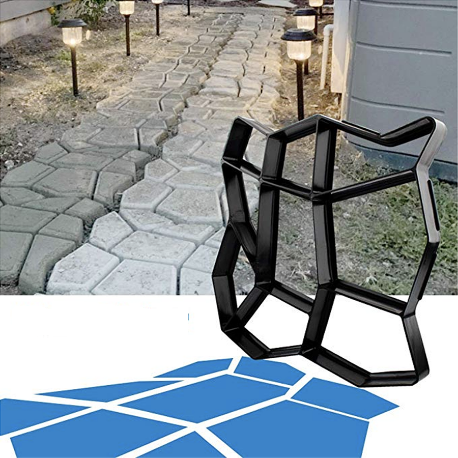 best irregular shape concrete paving molds
