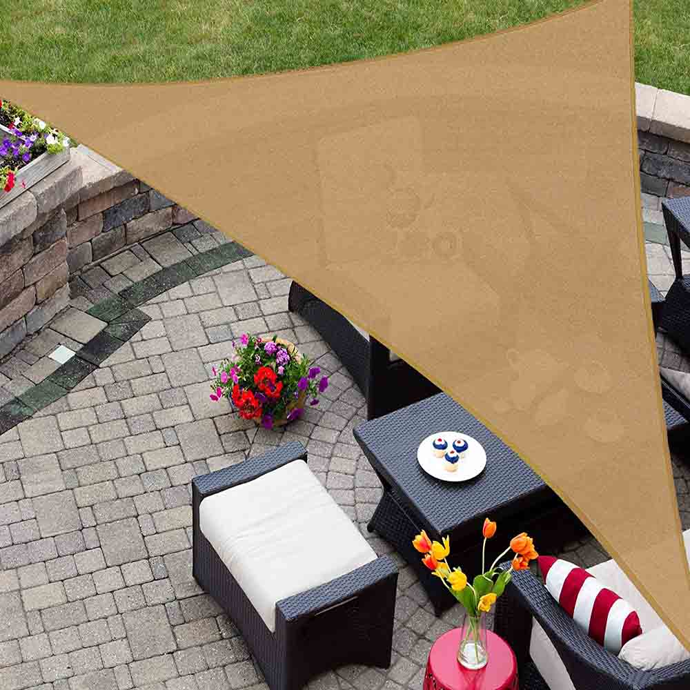 Outdoor Sun Shade Sail Triangle