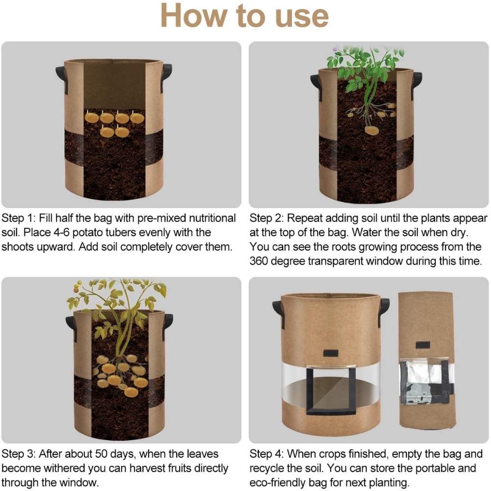 best potato grow bag