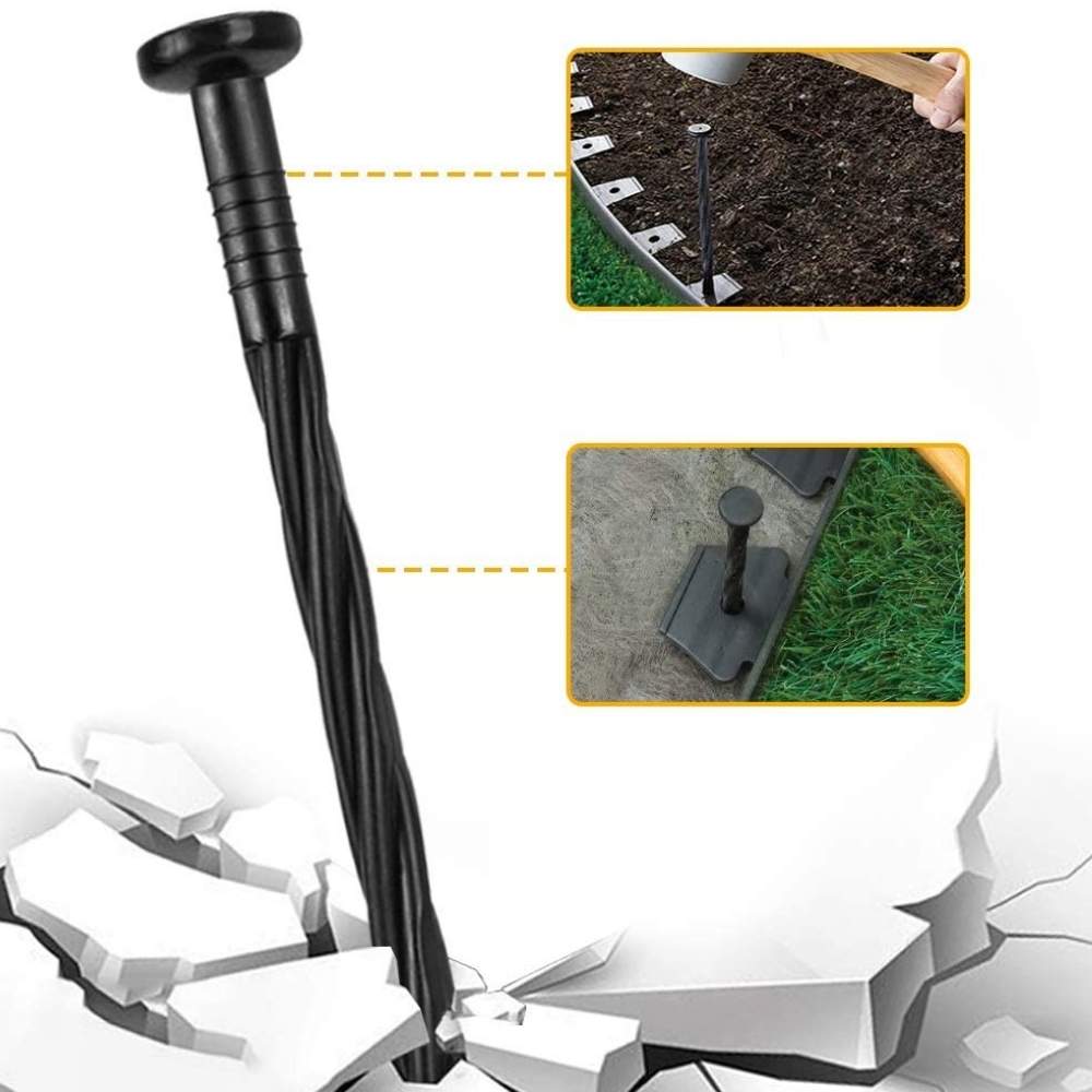 Plastic Edging Spikes: 100 pack: image 3