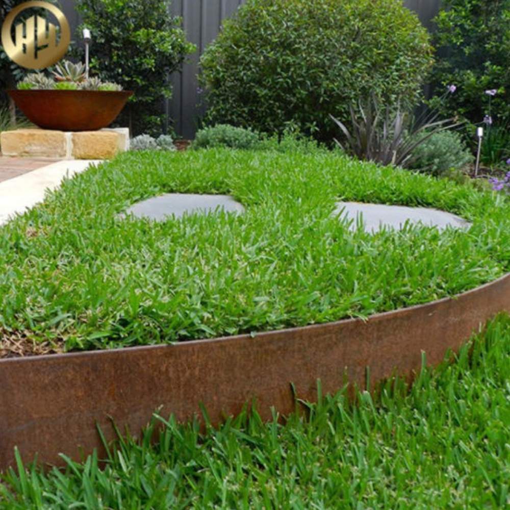 Weathered Steel Garden Edge: 6" face height (per ft): image 8