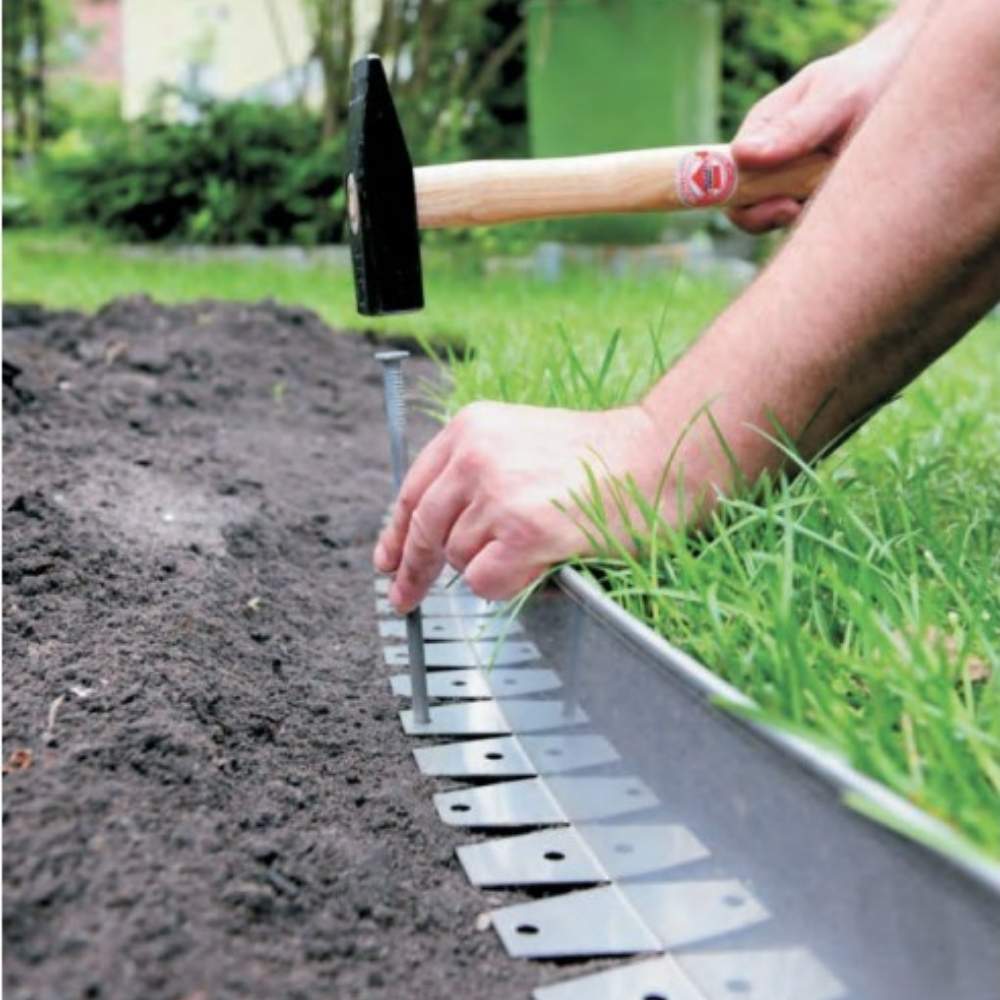 Stainless Steel Garden Edge: 4" face height (per ft): image 2