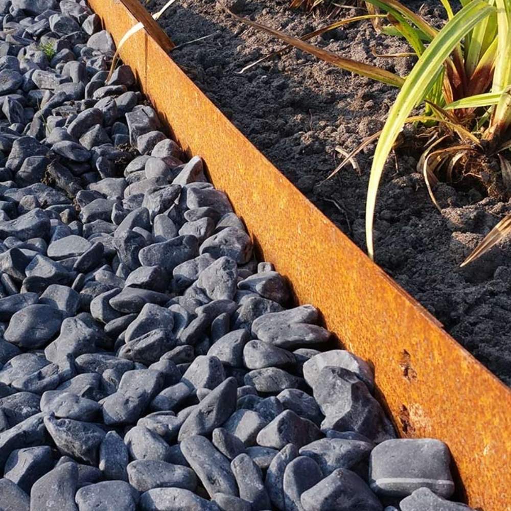 Weathered Steel Garden Edge: 6" face height (per ft): image 5