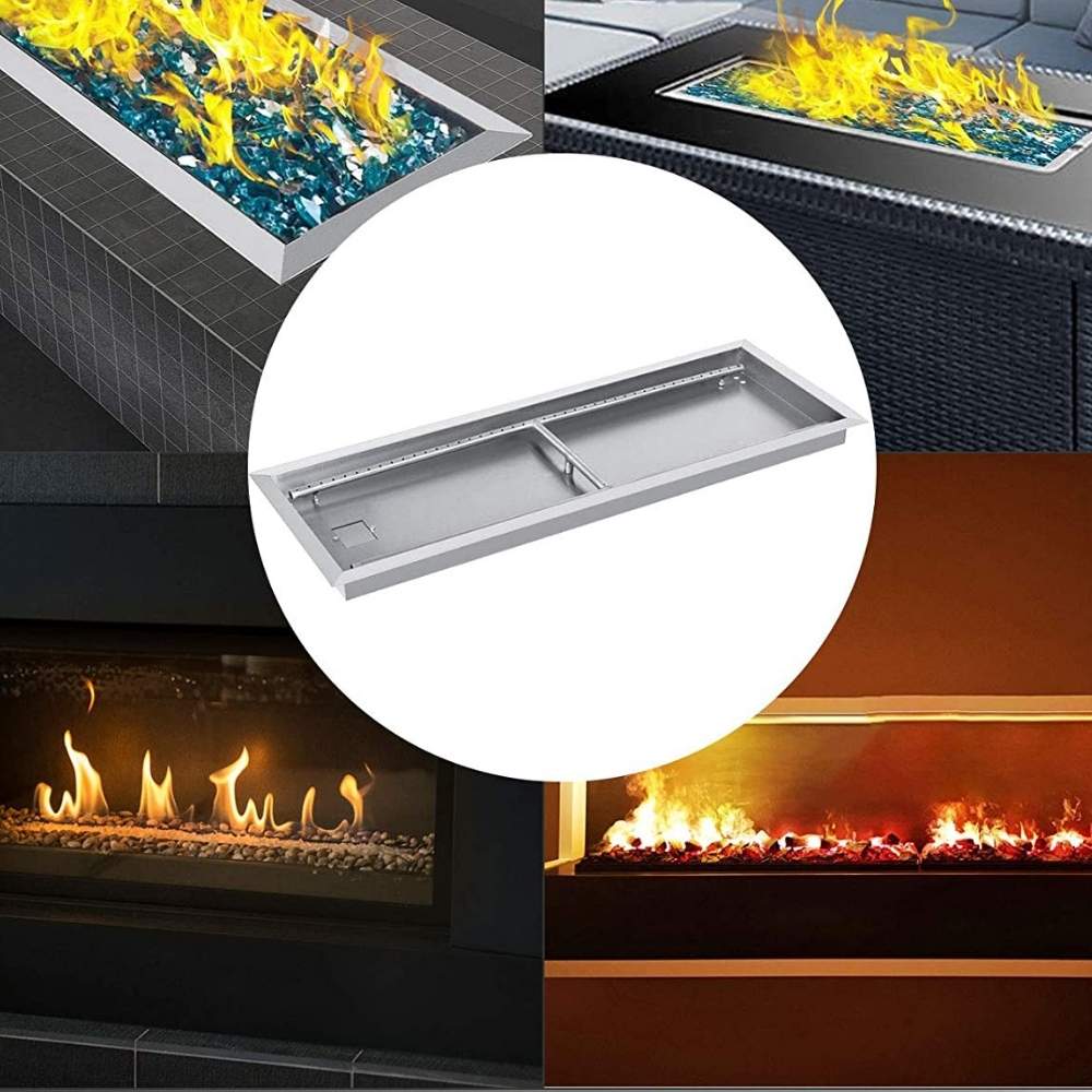 Fire Pit Burner Pan Kit: 36" linear burner: image 3