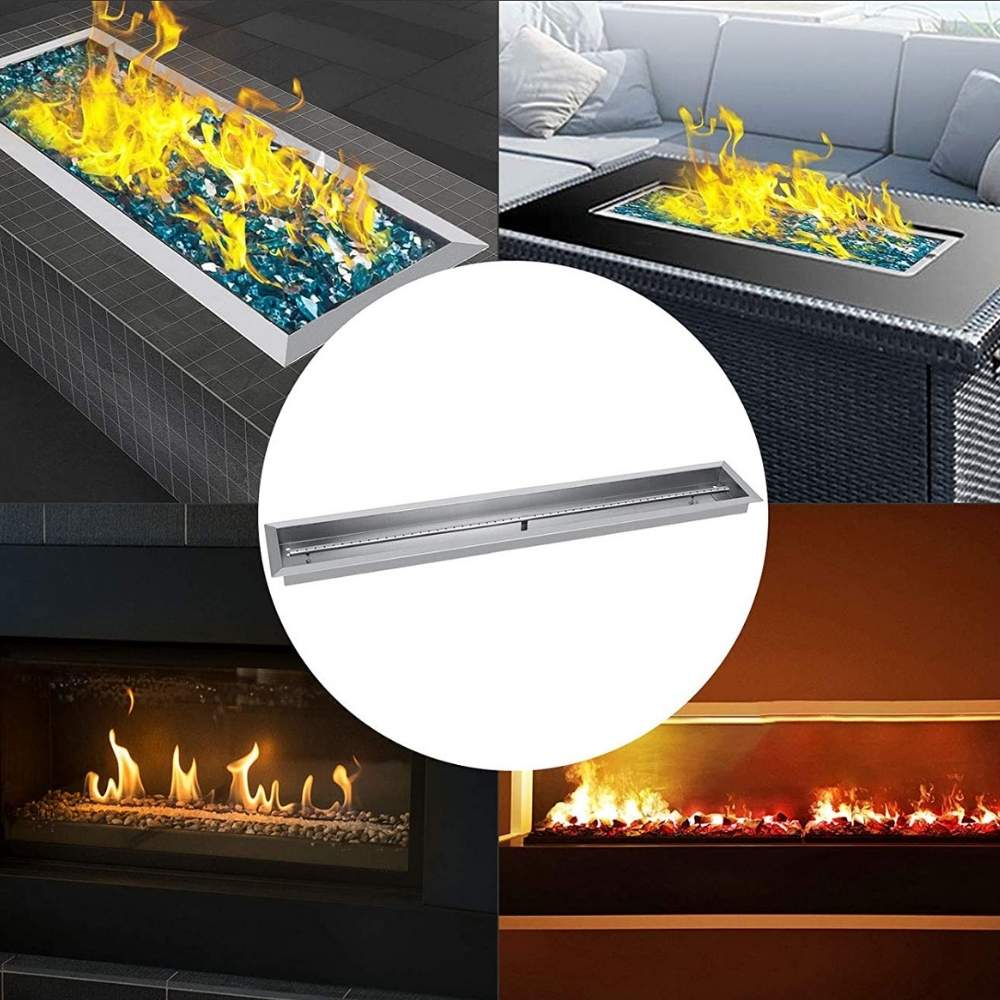 Fire Pit Burner Pan Kit: 36" linear burner: image 4