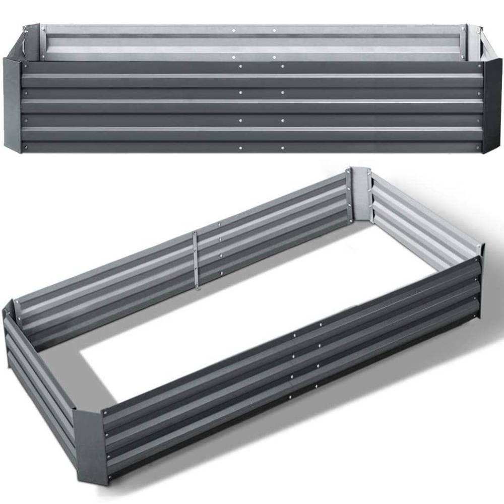 Metal Raised Garden Bed: 80" x 40" x 19": image 5