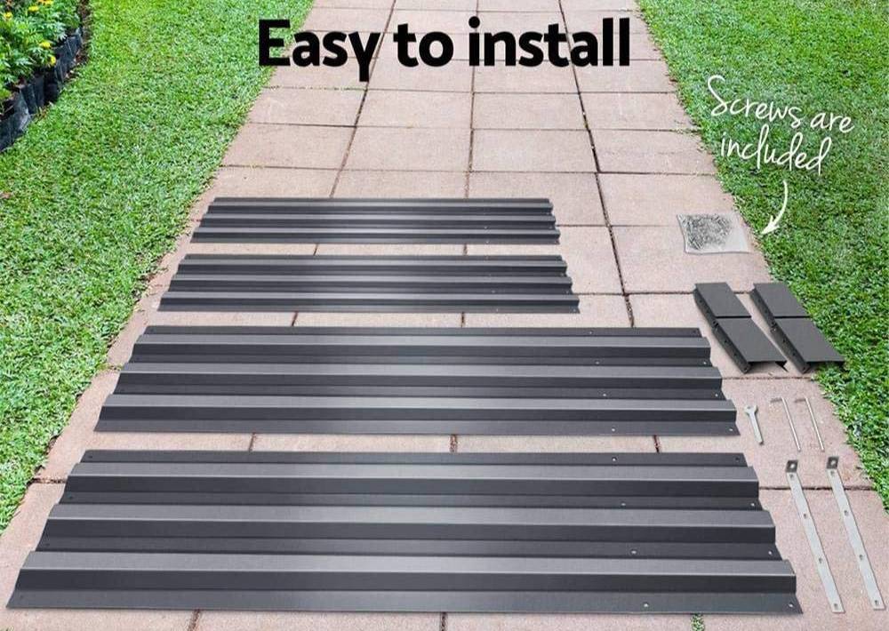 Metal Raised Garden Bed: 80" x 40" x 19": image 2