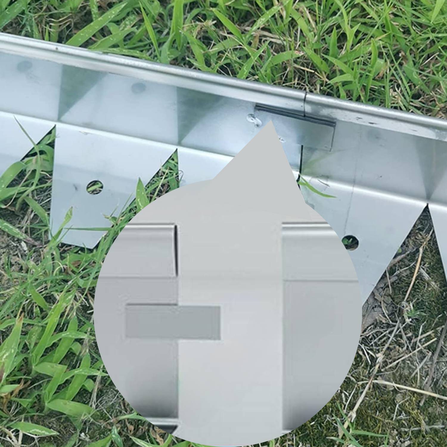 Stainless Steel Garden Edge: 4" face height (per ft): image 3