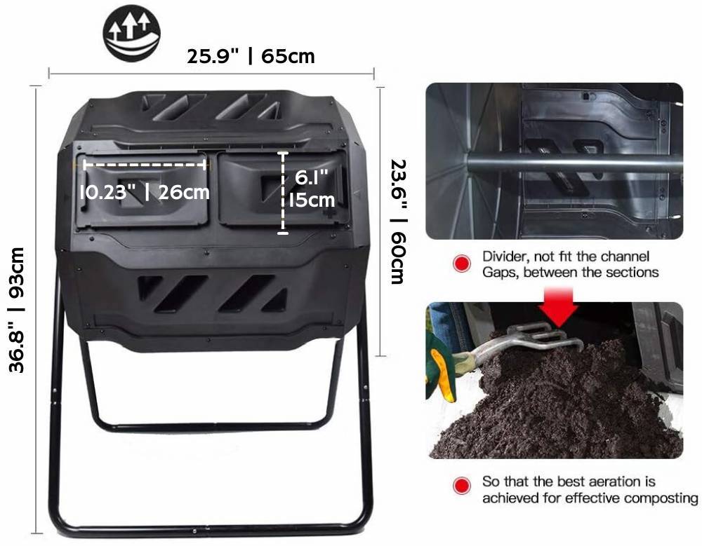 buy composting bin tumbler