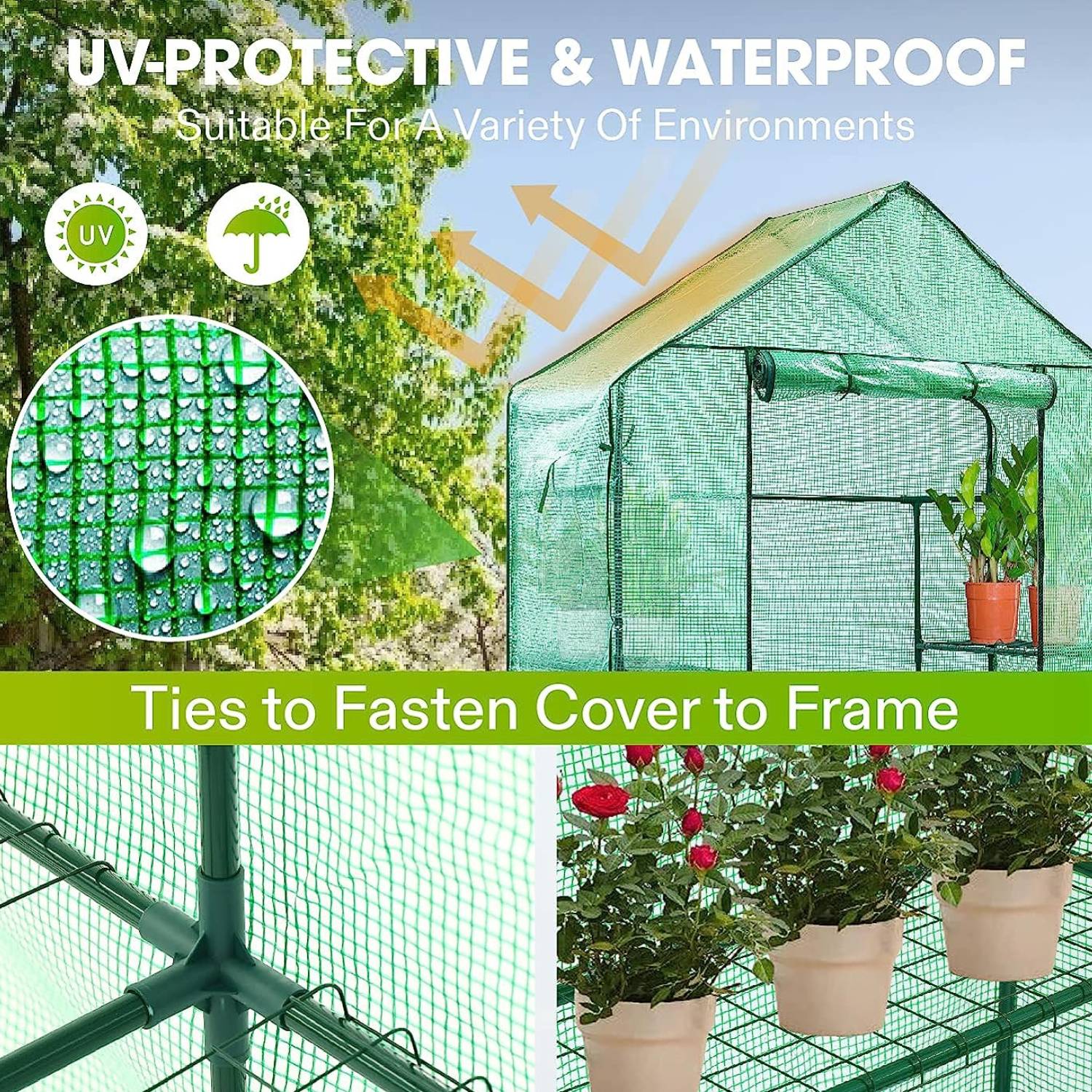 buy greenhouse with windows