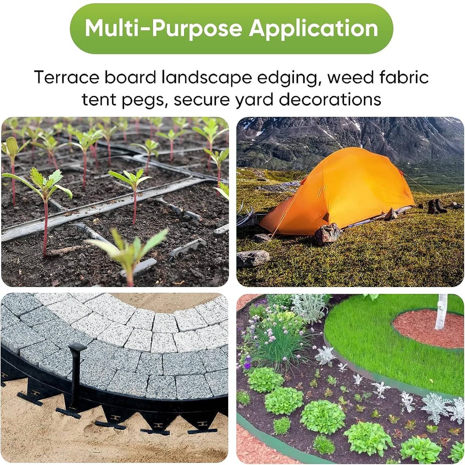 buy plastic landscape spikes