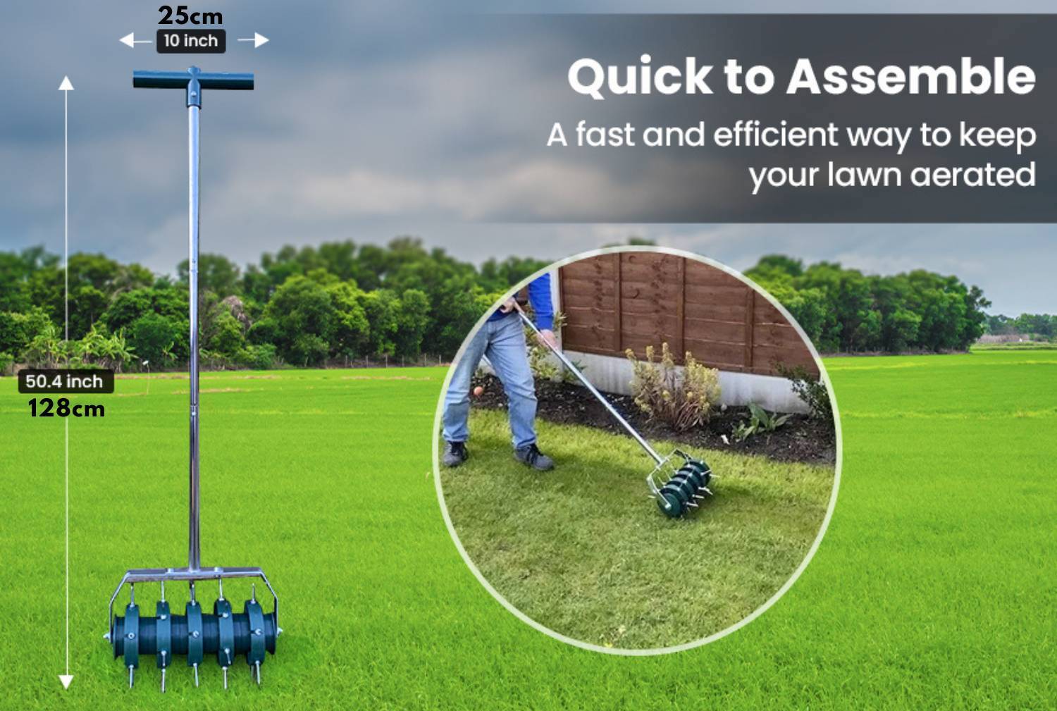 buy roller spike aeration tool