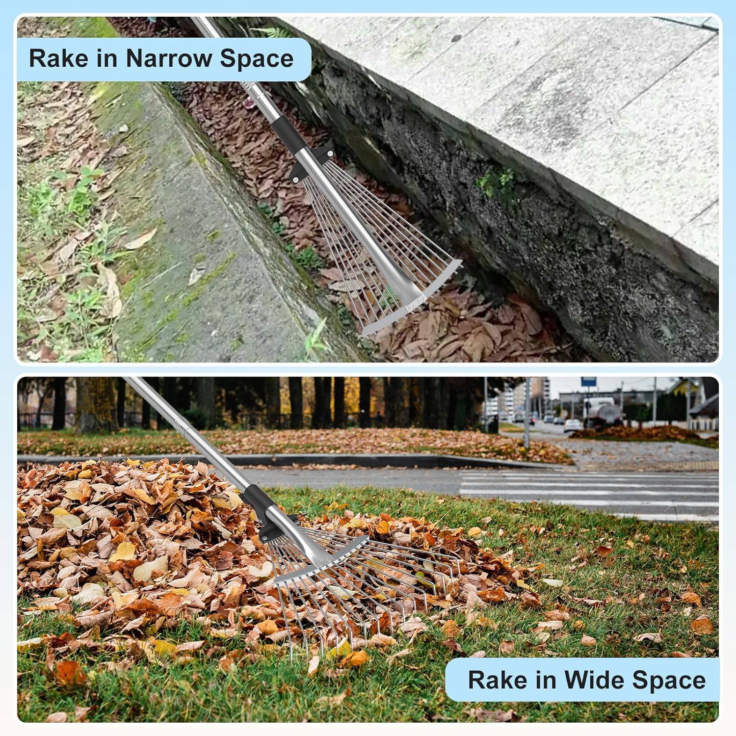 buy expandable metal rake