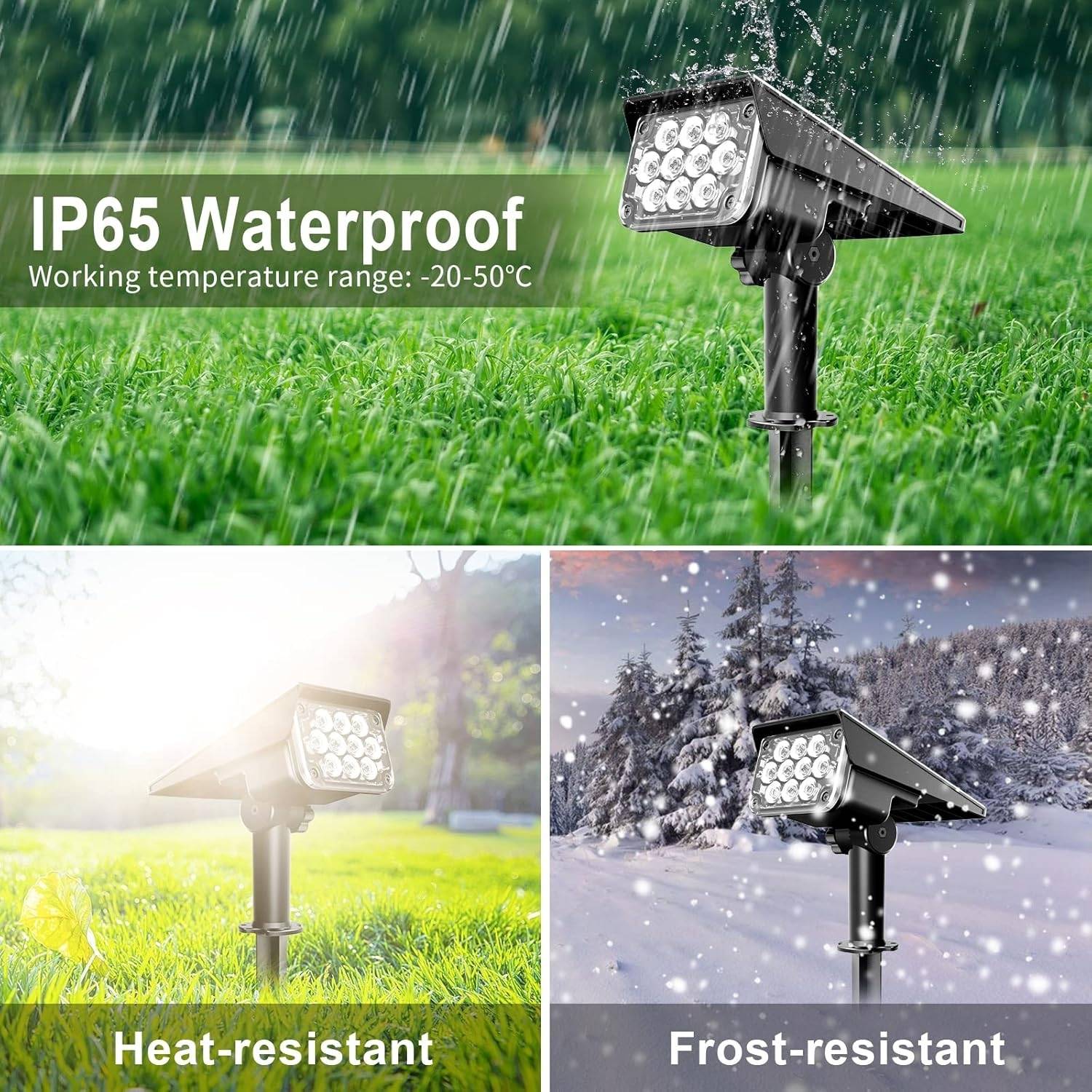 best solar powered spotlight