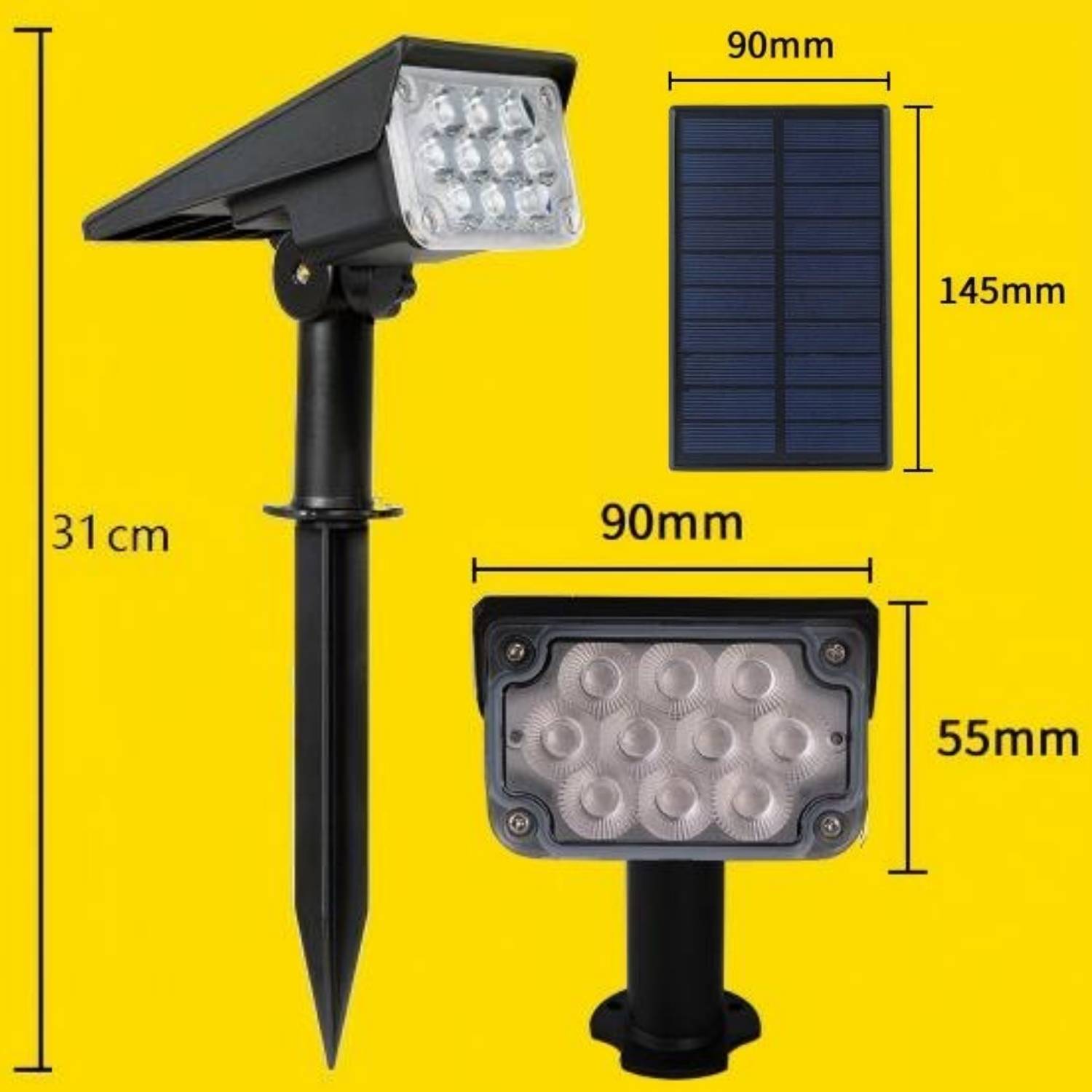 best solar spot lights for outside