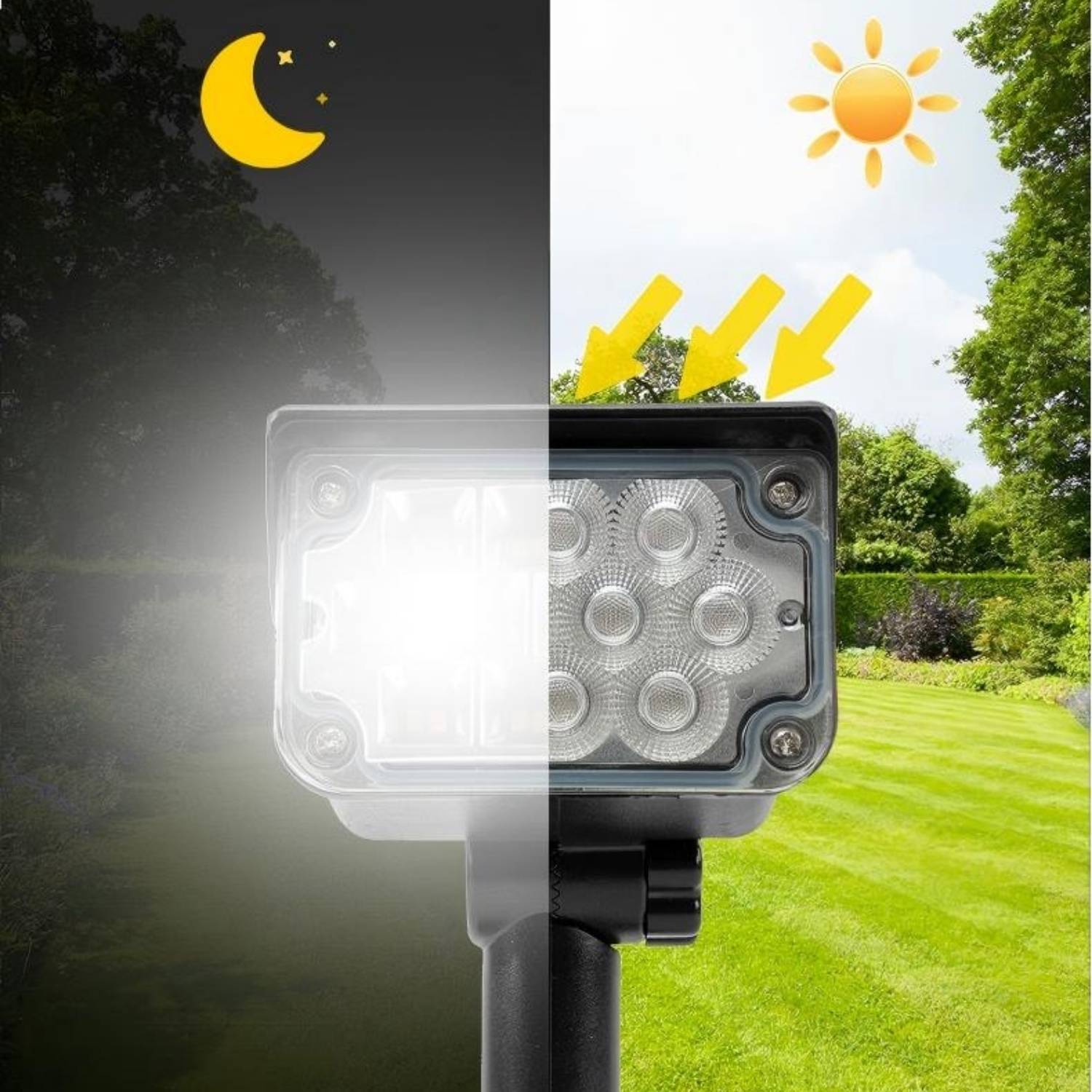 best spotlight solar powered