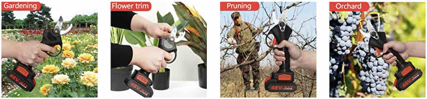 best cordless pruning scissors