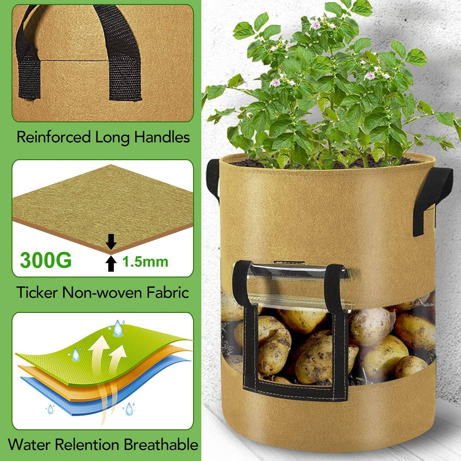 buy fabric planting bags